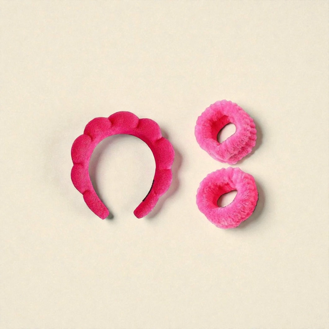 HEADBAND AND WRISTBANDS