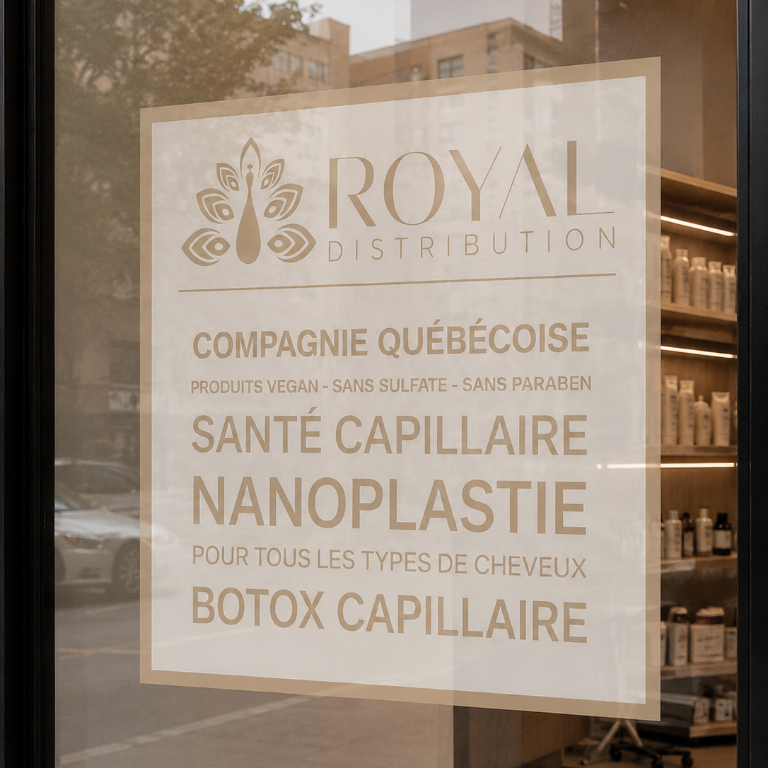 Affiche de fenêtre Royal