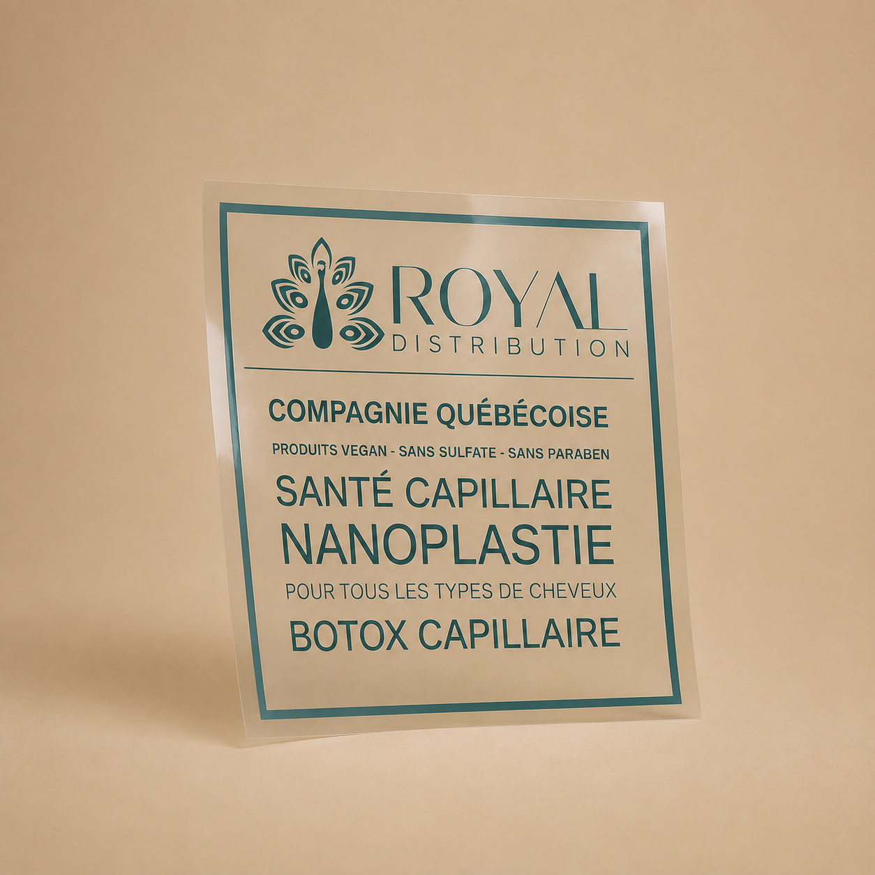 Affiche de fenêtre Royal