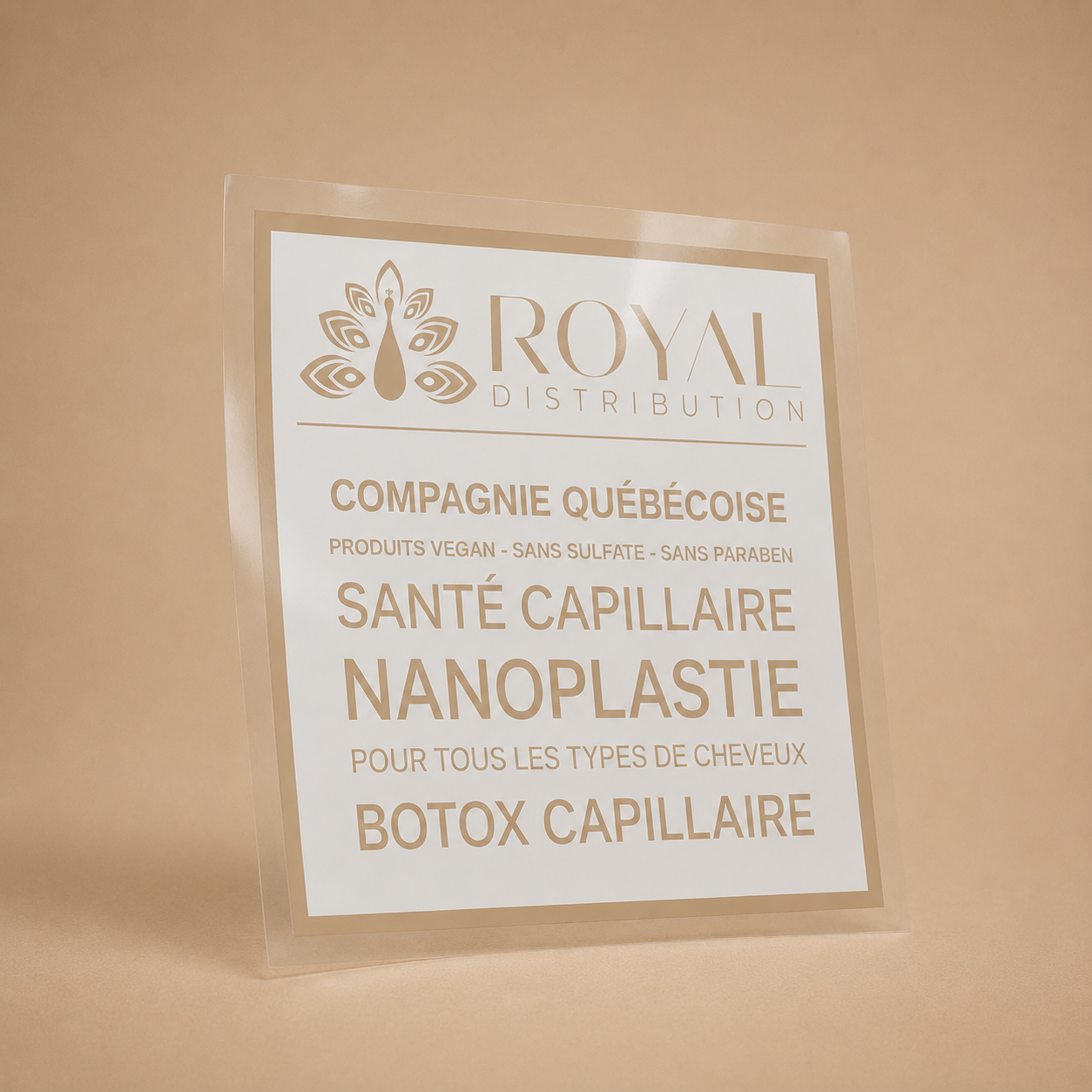 Affiche de fenêtre Royal