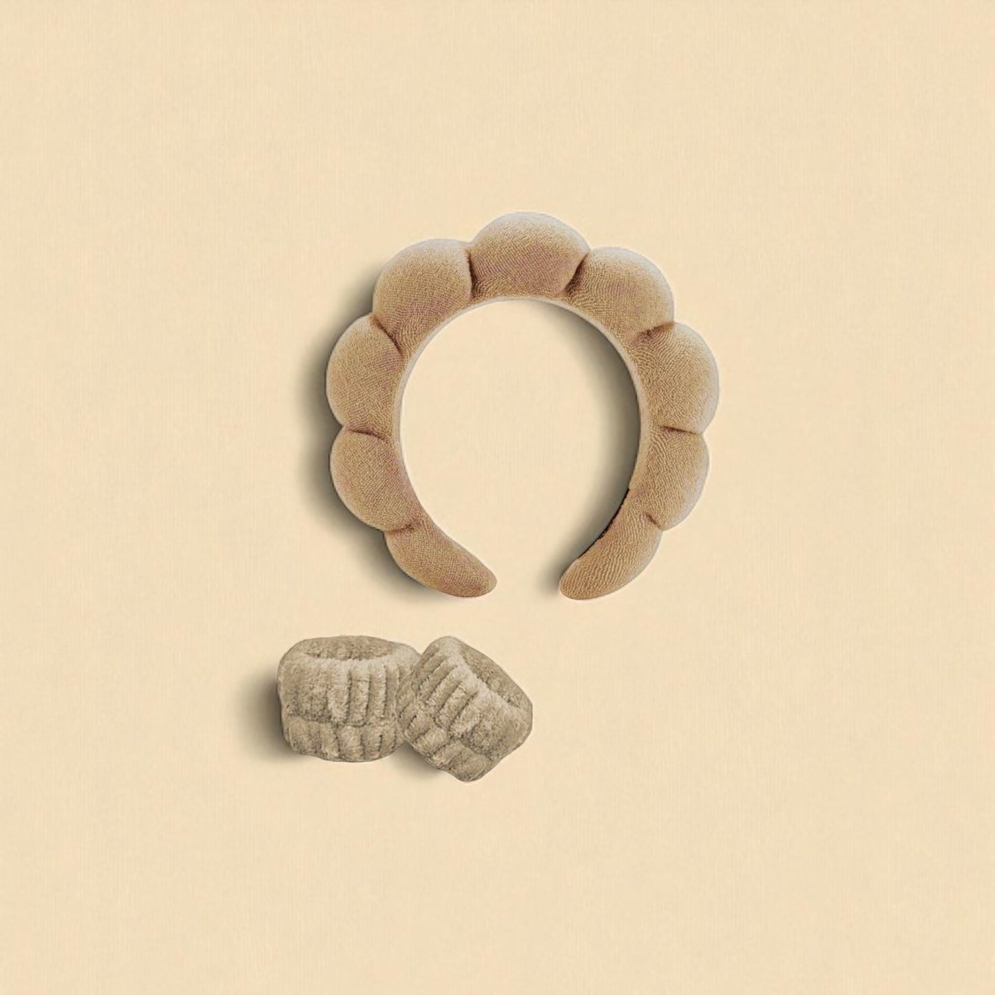 Royal soft headband designed to keep hair dry and away from the face during skincare or makeup routine