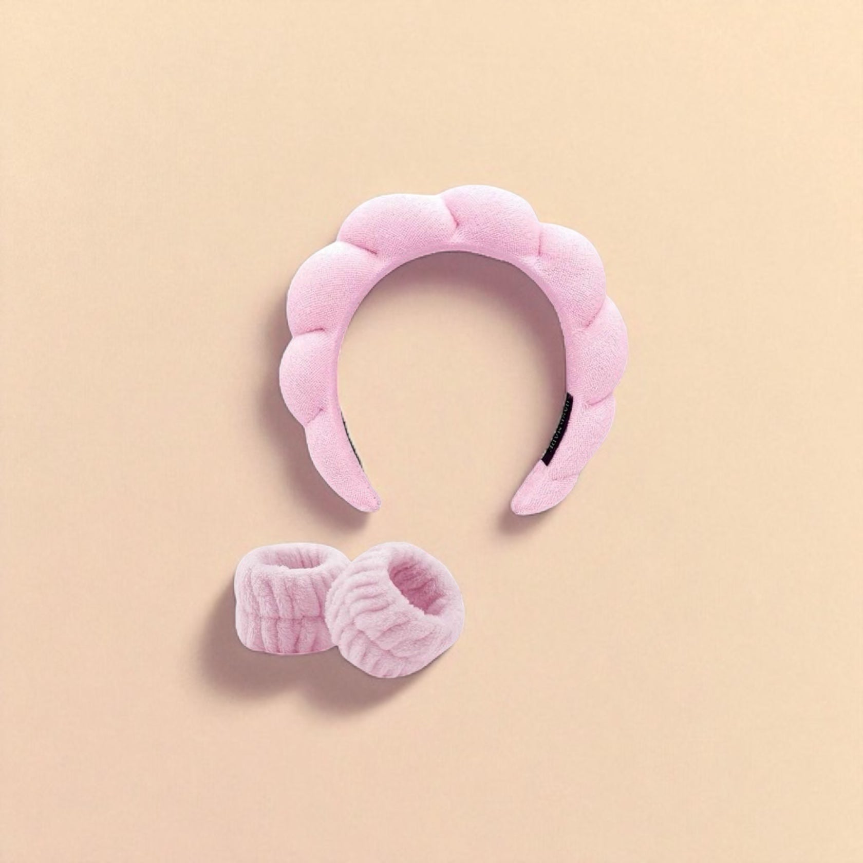 Royal soft headband designed to keep hair dry and away from the face during skincare or makeup routine