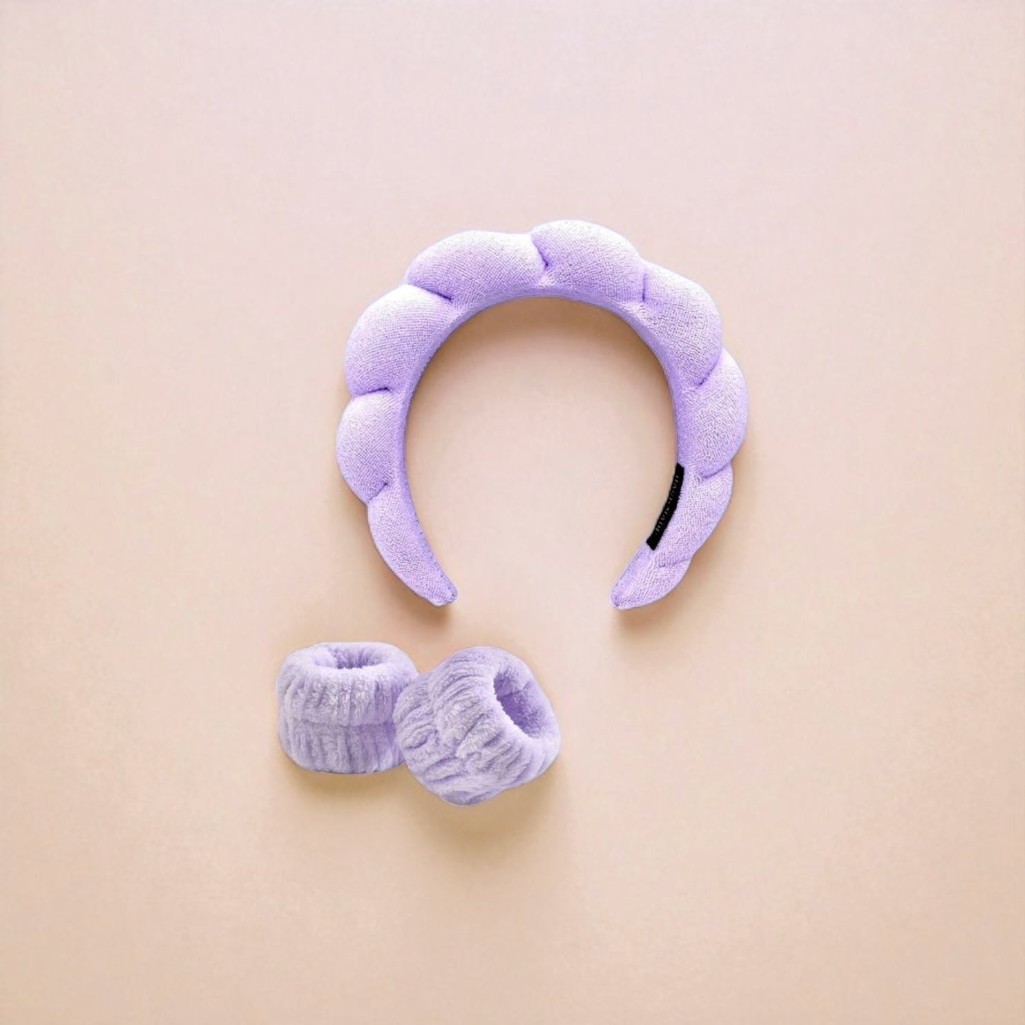 Royal soft headband designed to keep hair dry and away from the face during skincare or makeup routine