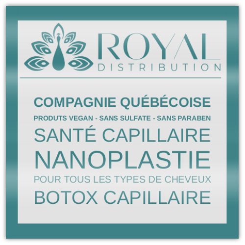 Royal haircare windows poster blue